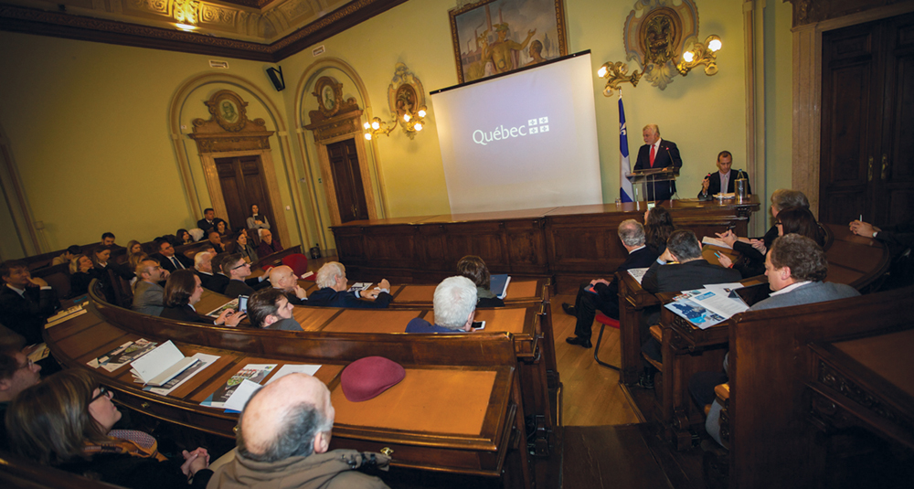 Couillard a Milano per nuovi investitori