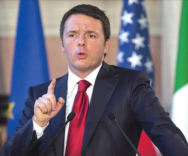 Renzi vola negli Usatra le eccellenze italiane