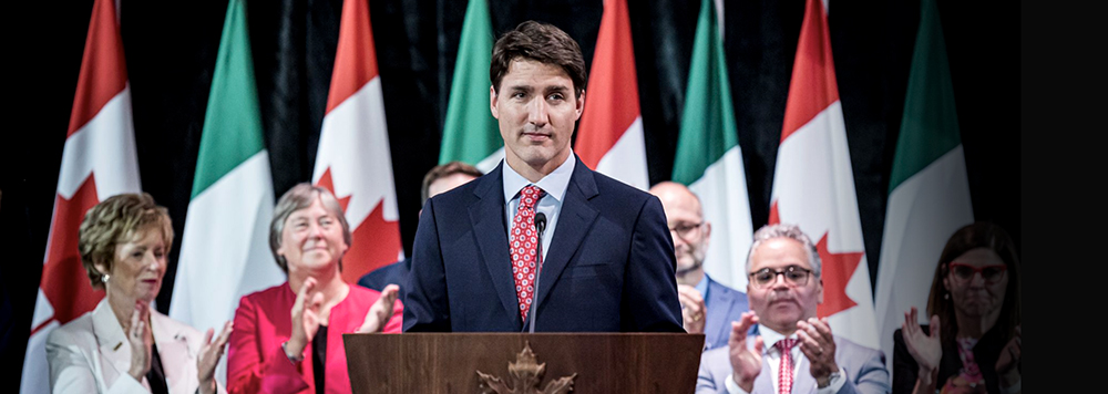 Trudeau: scuse agli Italo-Canadesi