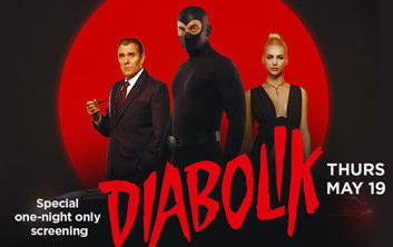 Il film “Diabolik” il 19 maggio al CLDV