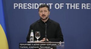 Zelensky: Stiamo lavorando su nostra balistica anche con Leonardo